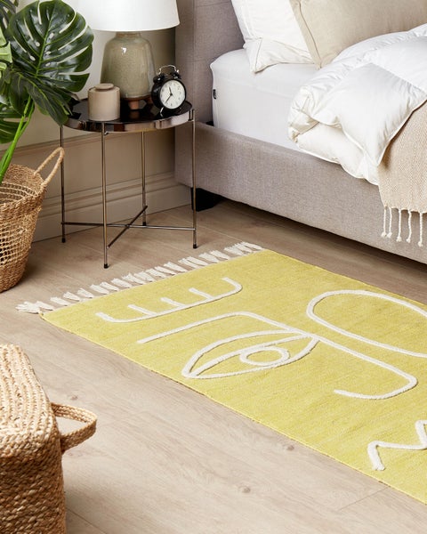 Outdoorteppich YAVU Gelb 80 x 150 cm