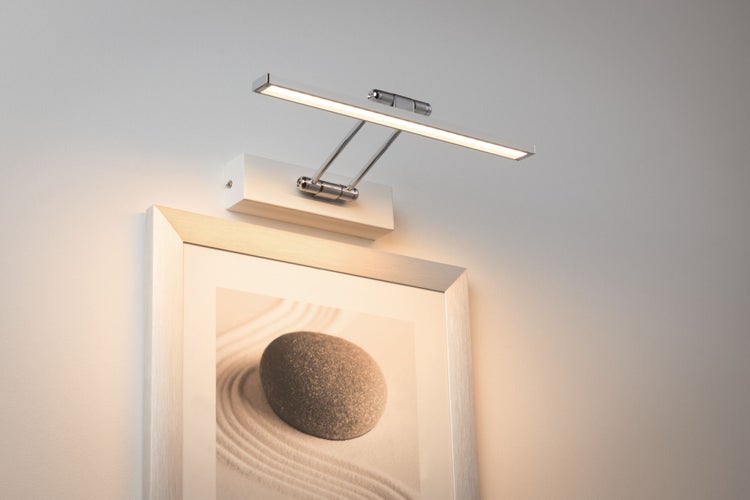 Galeria LED Bilderleuchte Beam 2700K 450lm 230V 5W Weiß, Chrom
