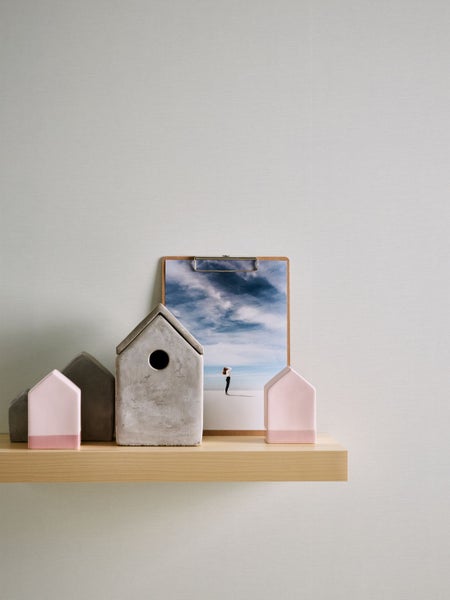 Dekoratives Leinwandbild mit Marmor-, Gold- und Türkiselementen