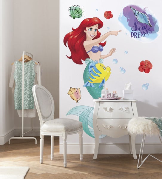 Disney Wandtattoo Arielle XXL Multicolor - 127 x 200 cm - 612418