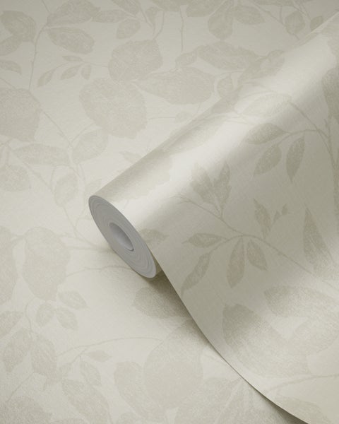 Origin Wallcoverings Tapete Blätter Beige - 53 cm x 10.05 m - 346539