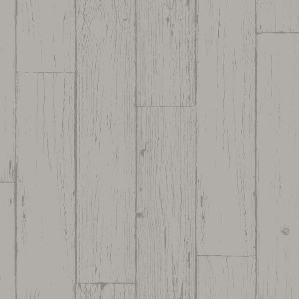 Origin Wallcoverings Tapete Holz-optik Taupe - 53 cm x 10.05 m - 347538