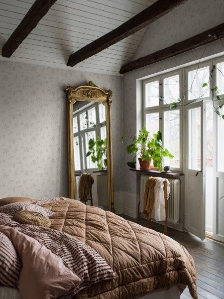 Borastapeter Tapete Blumen Hellbeige - 53 cm x 10.05 m - 660265