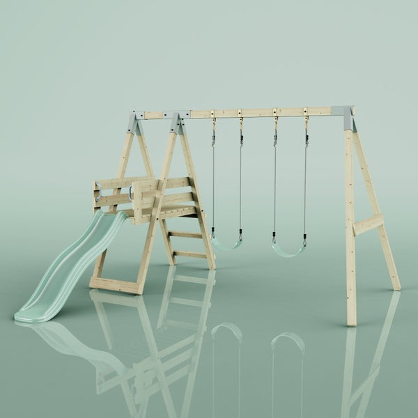 Bosch Sortierbox mit offenem transparentem Deckel und 12 schwarzen Kunststofffächern in einem blauen Gehäuse.