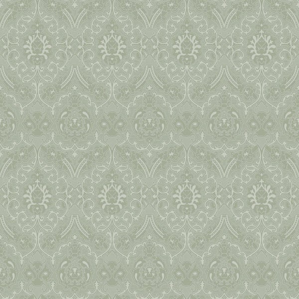 ESTAhome Tapete Ornamente Mintgrün - 50 x 900 cm - 139640