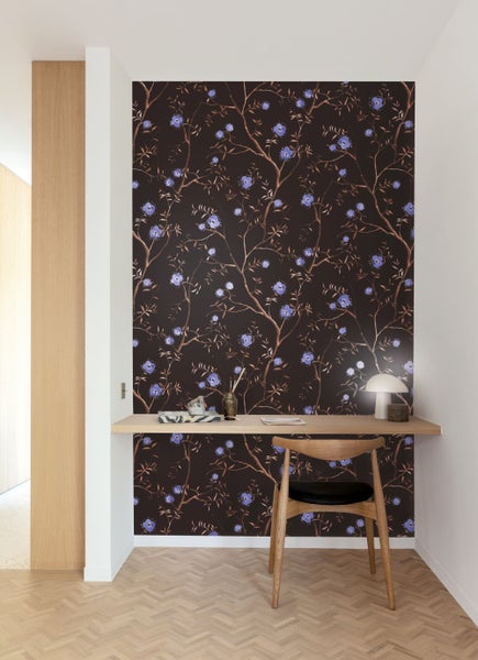 Masureel Tapete Natur-motiv Schwarz - 53 cm x 10.05 m - 630968