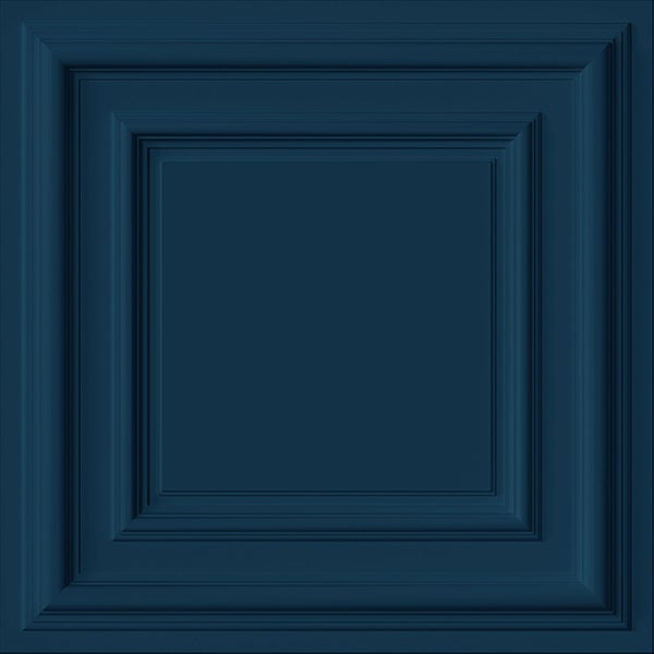 Origin Wallcoverings Tapete Holzwandverkleidung Dunkelblau - 53 cm x 10.05 m - 347812