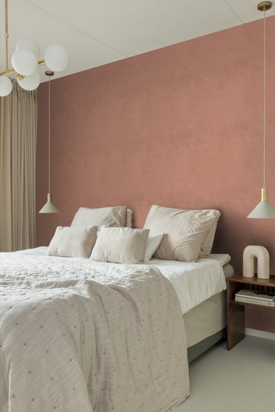 Origin Wallcoverings Tapete Betonoptik Terrakotta - 50 x 900 cm - 348073