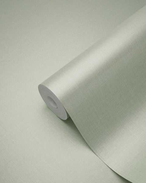 Origin Wallcoverings Tapete feine Struktur Grün - 53 cm x 10.05 m - 346507