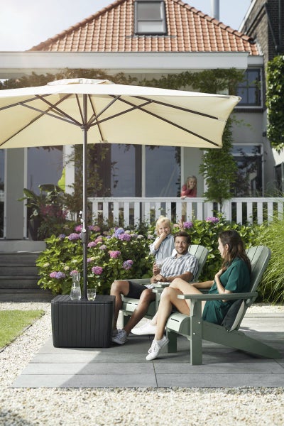 Keter Troy Adirondack Gartenstuhl - 85x80x96,5 cm – Grün