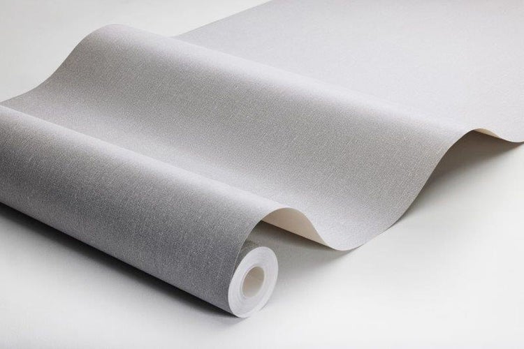 Borastapeter Tapete Uni Grau - 53 cm x 10.05 m - 660460