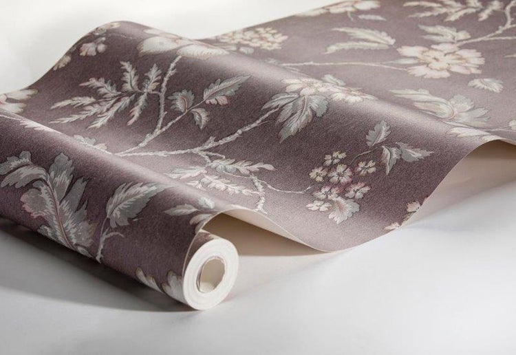 Borastapeter Tapete Blumen Braun - 53 cm x 10.05 m - 660412
