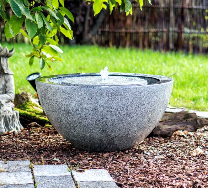 Gartenbrunnen Springbrunnen Brunnen FoBasin 61x30cm 10774