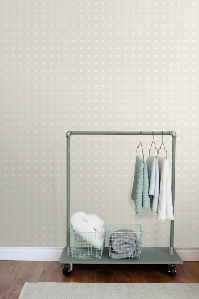 ESTAhome Tapete Sterne Beige - 53 cm x 10.05 m - 136460