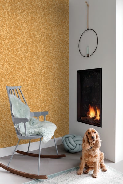 ESTAhome Tapete Ornamente Terrakotta - 50 x 900 cm - 131616