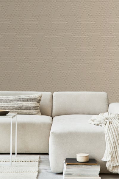 ESTAhome Tapete 3D-Muster Beige - 50 x 900 cm - 139601