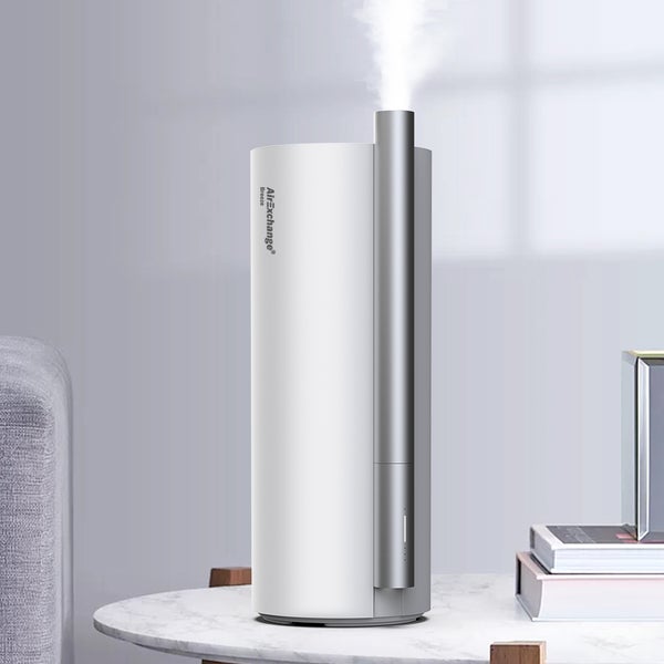 AirExchange® Luftbefeuchter BREEZE – WEISS - für Räume bis 60 m², UV-C