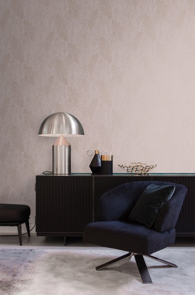 Origin Wallcoverings Tapete Blätter Altrosa - 0,53 x 10,05 m - 347712