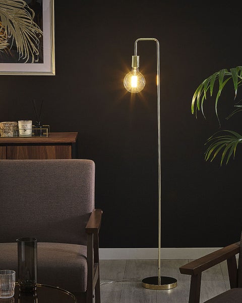 Stehlampe SAVENA Metall Gold