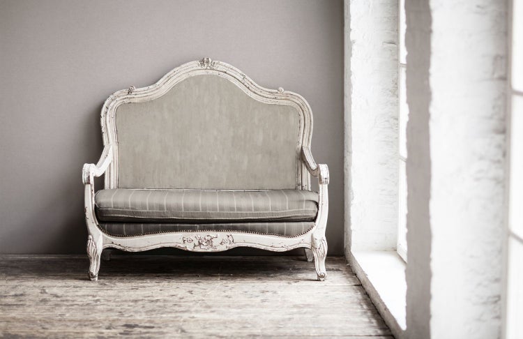 Texturierte Oberfläche eines Stoffes