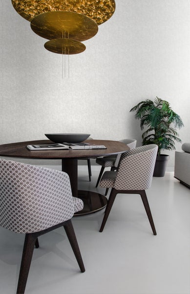 Origin Wallcoverings Tapete Stein-Optik Elfenbeinweiß - 53 cm x 10,05 m - 347408