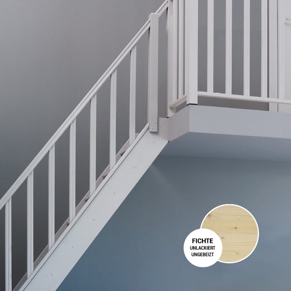 Normandie - Setzstufen für gerade Treppe