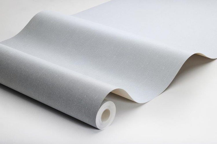 Borastapeter Tapete Uni Graublau - 53 cm x 10.05 m - 660468