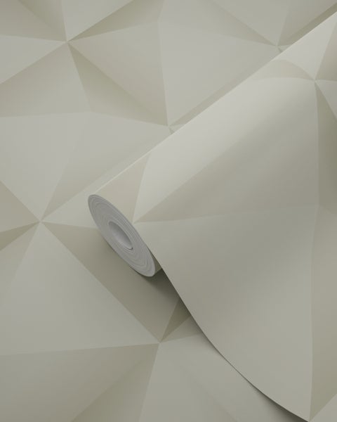 Origin Wallcoverings Tapete 3D Muster Hellbeige - 50 x 900 cm - 347959