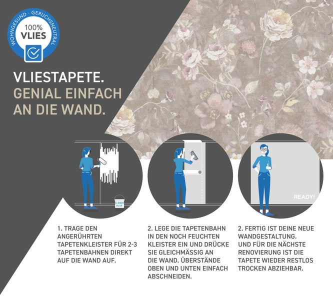 Quadratischer Hochflor-Teppich