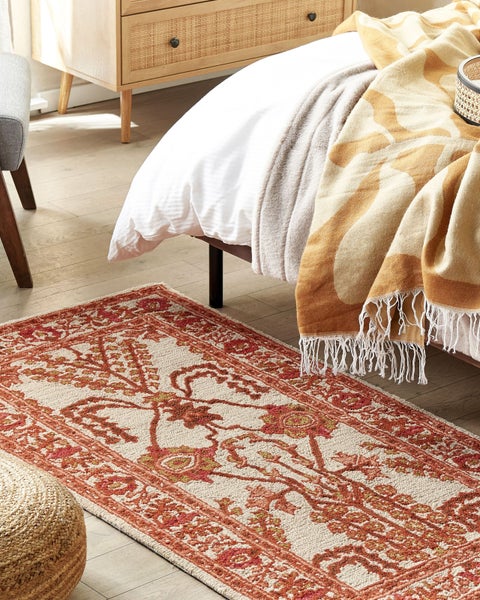 Teppich ADILCEVAZ Rot 80 x 150 cm Wolle