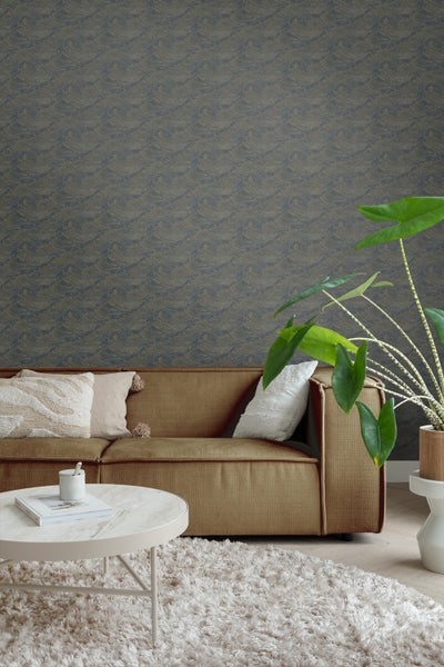 Tapete mit Wellenmuster