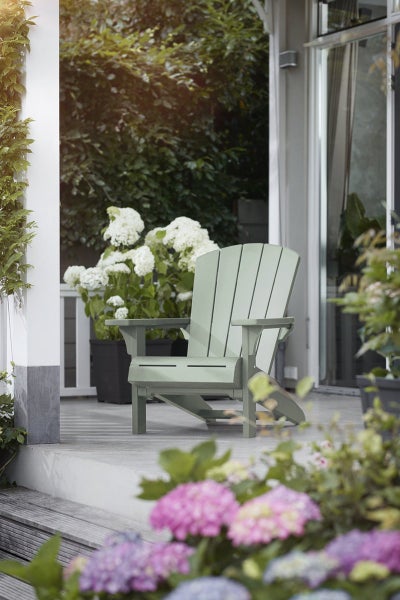 Keter Troy Adirondack Gartenstuhl - 85x80x96,5 cm – Grün