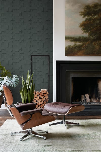 Origin Wallcoverings Tapete 3D-Würfel Antrazitgrau - 50 x 900 cm - 347900