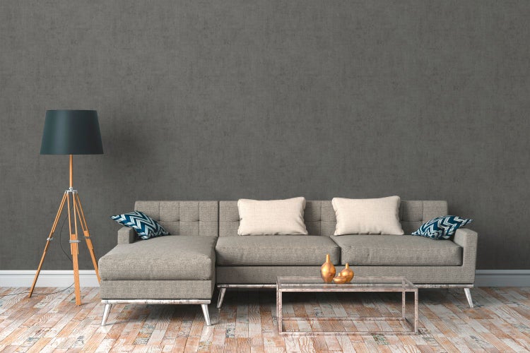 Kunststoff-Kabelführungskanal mit Klebestreifen