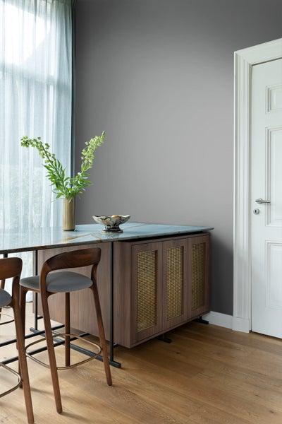Origin Wallcoverings Tapete Uni Dunkelgrau - 53 cm x 10.05 m - 326307