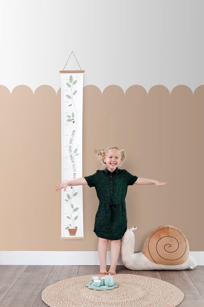 ESTAhome Fototapete halbhohe Wandverkleidung Beige - 100 x 279 cm - 159233