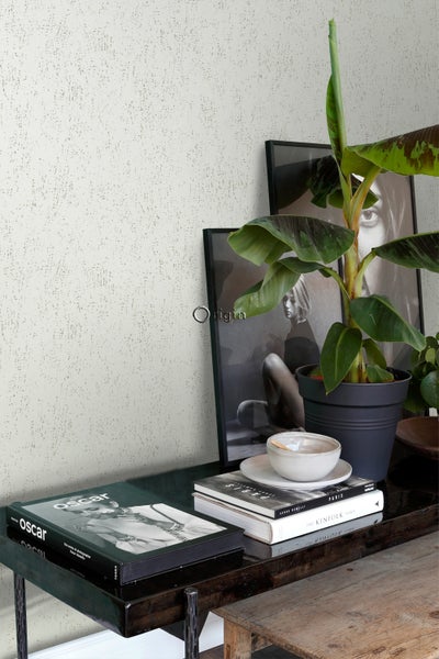 Origin Wallcoverings Tapete Metall-Optik Mintgrün - 53 cm x 10.05 m - 347611