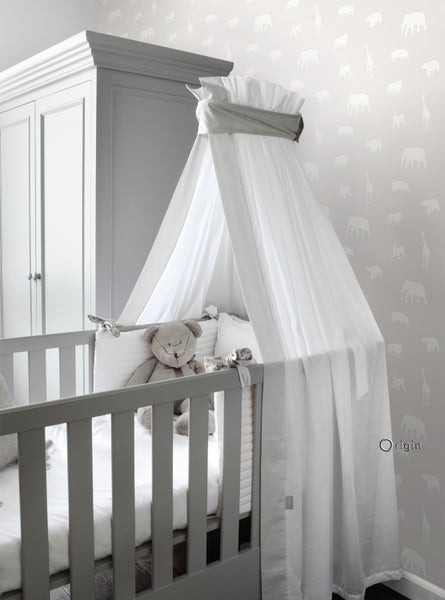 Origin Wallcoverings Tapete Tiere Warmgrau - 53 cm x 10.05 m - 347689