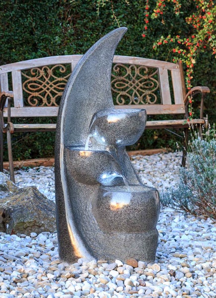 Gartenbrunnen Springbrunnen Brunnen FoLeaf 93cm 10772