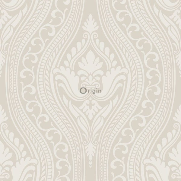 Origin Wallcoverings Tapete Ornamente Silber - 53 cm x 10.05 m - 346628