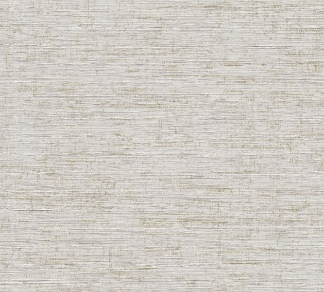 Nahaufnahme einer Tapete mit feiner, horizontaler Textur