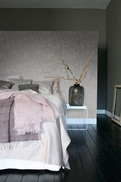 Origin Wallcoverings Tapete Stein-Optik Taupe - 53 cm x 10.05 m - 347407