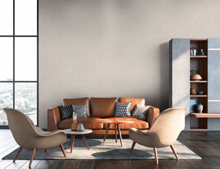 Tapetenrolle mit Steinmuster