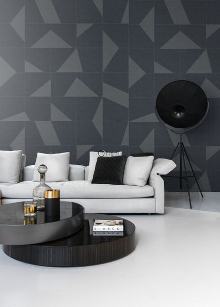 Origin Wallcoverings Fototapete grafisches Motiv Dunkelgrau - 200 x 300 cm - 357232