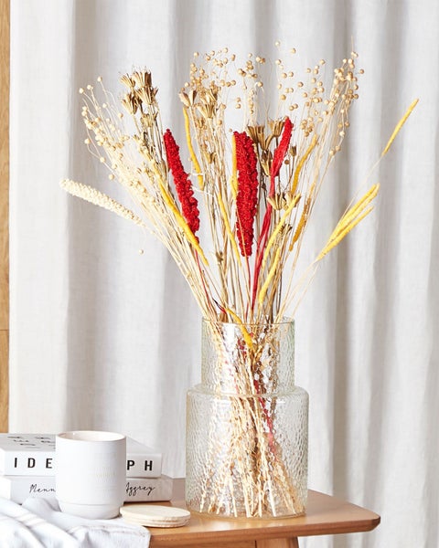 Trockenblumenstrauß PAMPELUNA 65 cm Naturfarben