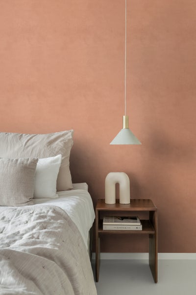 Origin Wallcoverings Tapete Betonoptik Orange - 50 x 900 cm - 348065