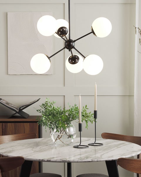 Deckenbefestigung für Leuchte