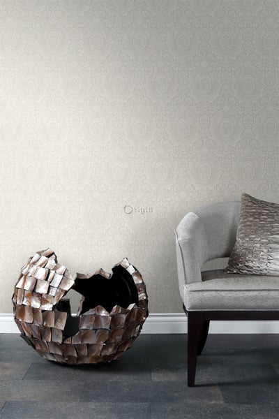 Origin Wallcoverings Tapete Ornamente Beige - 53 cm x 10.05 m - 347328