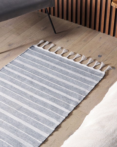 Teppich BADEMLI Hellgrau 80 x 150 cm