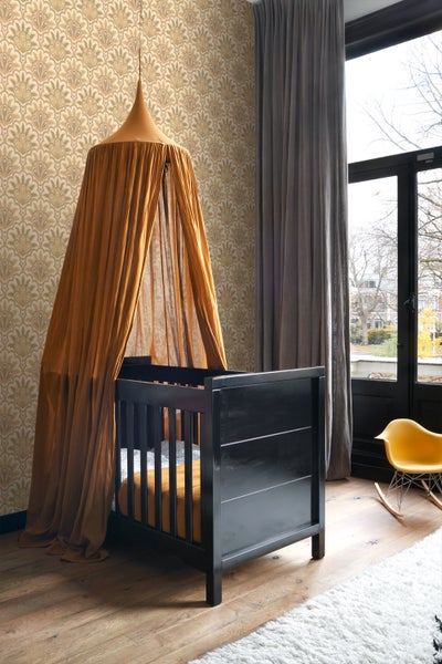 ESTAhome Tapete orientalisches Barockmotiv Sandbeige - 50 x 900 cm - 131035